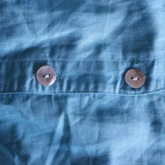 Blue Button Down - Picture 4 of 6